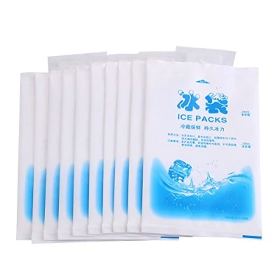 Afbeelding van Walfront Herbruikbare Gel Ice Pack, 10 Stuks Droogijs Packs PE Food Grade Freezable Koeler Bag