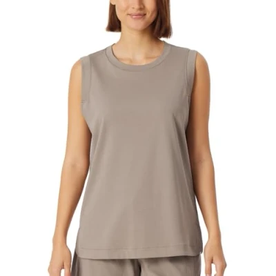 Afbeelding van SCHIESSER Tanktop gemercerceriseerd interlock clay Mix+ Relax Small