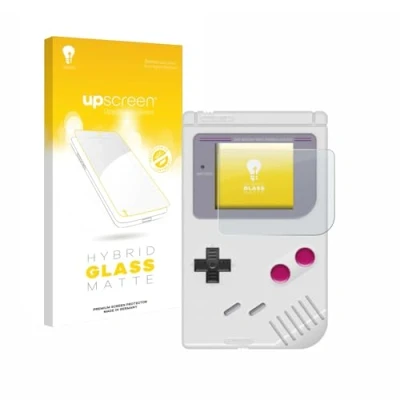 Afbeelding van upscreen Screenprotector voor Nintendo Gameboy 1989 Folie Beschermfolie Beschermglas matte