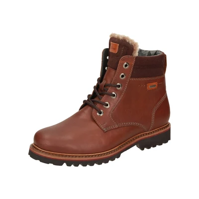 Afbeelding van Sioux Snowboots, Heren, Maat: 41 1/3, Braun Nubukleer