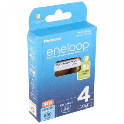 Afbeelding van Sanyo HR 3UTGA eneloop batterij Mignon / AA 2000mAh 4er + AccuCell Safe