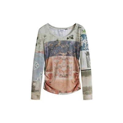 Afbeelding van Desigual TS_LIMBANI, 9019 Tutti Fruti, XL, Materiaal afwerking, XL