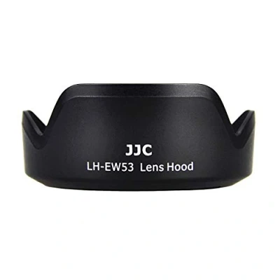Afbeelding van JJC Omkeerbare Bayonet Camera Lens Hood Protector voor Canon EF M 15 45mm f/3.5 6.3 IS STM lens/Canon RF S 18 F4.5 DSLR vervangen EW 53 Hoods