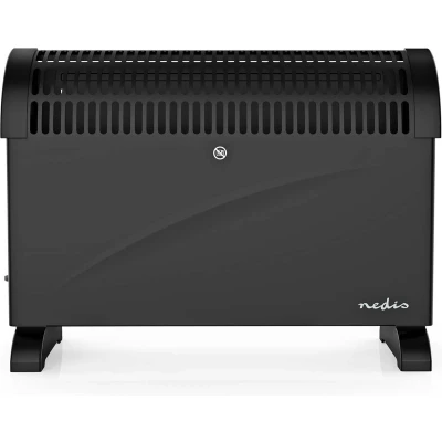 Afbeelding van Convectorkachel Nedis (2000W, Ruimtes tot 25 m², Zwart)