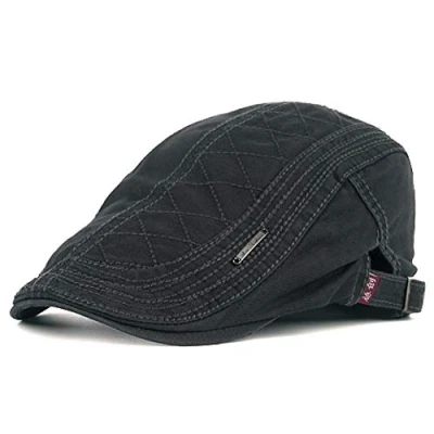 Afbeelding van Adantico Pet voor uniseks Newsboy Baret Gatsby Heren Platte Petten (Grijs)