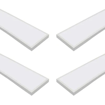 Afbeelding van Jandei Verpakking met 4 led panelen achtergrondverlichting, 120 x 30 cm, vermogen 60 W, neutraal wit 4200 K, frame, inclusief driver