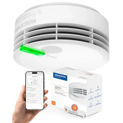 Afbeelding van Hekatron GENIUS Plus X INT Nieuwste model naar draadloos koppelbaar uit te breiden