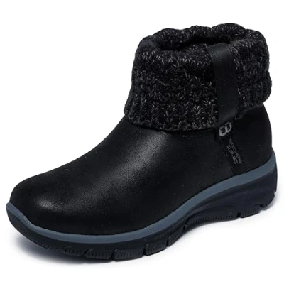 Afbeelding van Skechers Hands Free Slip Ins Easy Going dames boot Zwart Maat 40