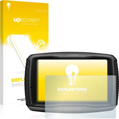 Afbeelding van upscreen Screenprotector voor Garmin zumo 595LM Folie Beschermfolie anti glare matte