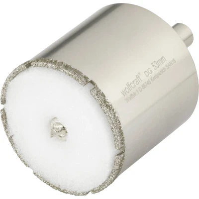Afbeelding van Wolfcraft 5929000 Gatenzaag 53 mm Diamant gecoat 1 stuk(s)