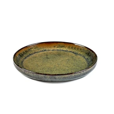 Afbeelding van Ontbijtbord Serax Surface Tableware By Sergio Herman Indi Grey M 16 cm