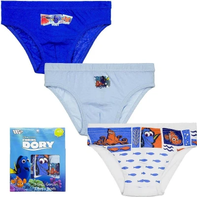 Afbeelding van Finding Dory 3 x onderbroek maat 92/98 2/3 jaar