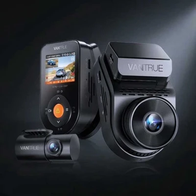 Afbeelding van Vantrue S1 Pro Dual 2.7K Wifi GPS dashcam voor auto