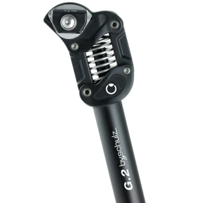 Afbeelding van Byschulz Zadelpen By,Schulz G.2 ST 27.2mm 350mm Standard Zwart