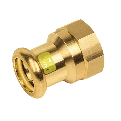 Afbeelding van Bonfix Perskoppeling Koper Gas Schroefbus 1 1/2&quot;x42mm
