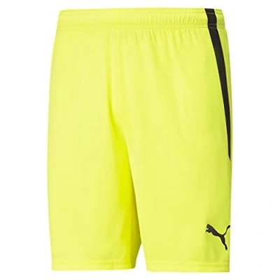 Afbeelding van Puma Teamliga Short Heren Fluogeel / Zwart Maat: XL