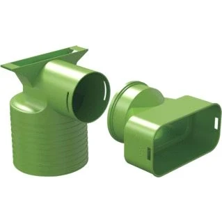 Afbeelding van Ubbink air excellent 1x ae55sc ventieladapter 90 125 0188189