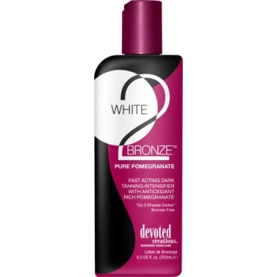 Afbeelding van SOHO White 2 Black Pure Pomegranate Zonnebanklotion 260 ml