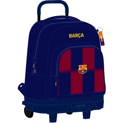 Afbeelding van Schoolrugzak F.C. Barcelona Blauw Kastanjebruin 33 x 45 22 cm