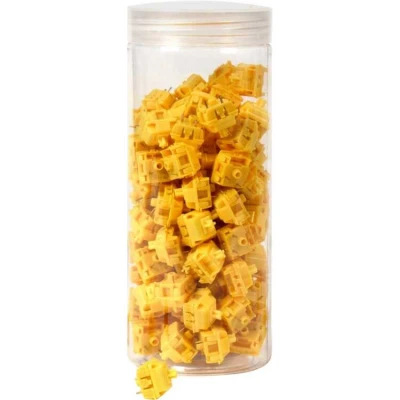 Afbeelding van Keychron Gateron Cap V2 Golden Yellow Switch Set keyboard switches 110 stuks