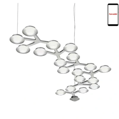 Afbeelding van Artemide LED Net Line 125 hanglamp dimbaar via smartphone