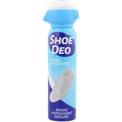 Afbeelding van Schoenendeodorant 1 Flesje van 150 ML sneaker deo schoen deodorant anti geur spray deoderizer shoe Frisse Fresh Schoendeo Verfrissend