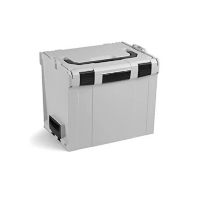 Afbeelding van Bosch Sortimo L BOXX 374 maat 4 grijs gereedschapskoffer groot leeg opberggereedschap ideaal transportsysteemgereedschap