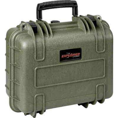 Afbeelding van Explorer Cases 3317HL Koffer Groen met Plukschuim