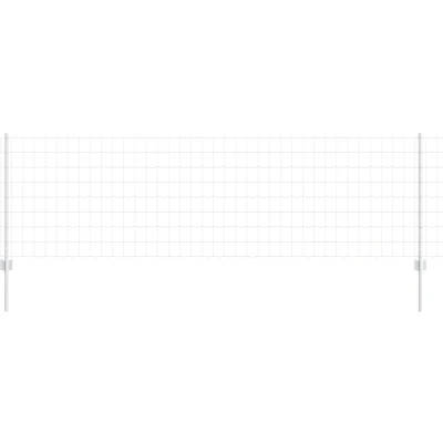 Afbeelding van vidaXL Euro Fence Set van 2 Gegalvaniseerd staal 25 x 0.8 m Duurzaam