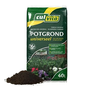 Afbeelding van Culvita Universele potgrond 40 L met 2 maanden voeding voor binnen en buiten