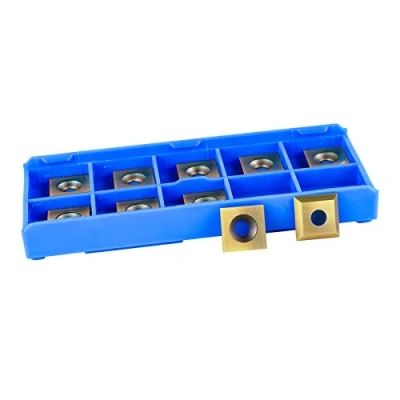 Afbeelding van SpeTool 10 stuks 12 MM x 2,2 Wolfraamcarbide Inzetstuk met ATS Coating Vervanging voor Routerbit