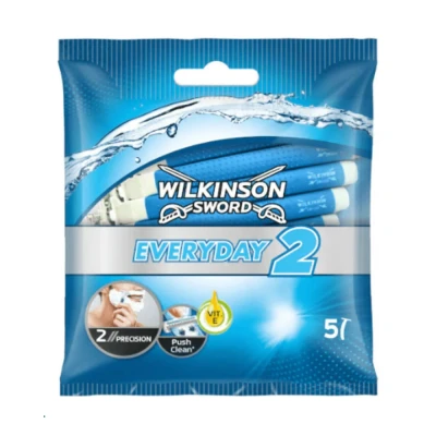 Afbeelding van Wilkinson Sword Scheermesjes Essentials 2 Men 5 Stuks