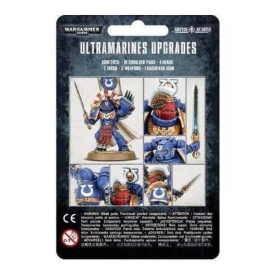 Afbeelding van GAMES WORKSHOP 99070101015 Ultramarines Upgrades Tafelblad en Miniatuur Gaming, Zwart