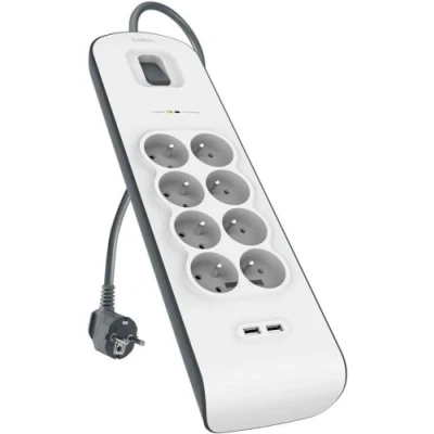 Afbeelding van Belkin BSV804ca2M Wit 8 AC uitgang(en) 2 m