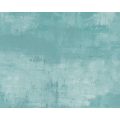 Afbeelding van couleurs &amp; matières Behang Scratchy Clouds blauw