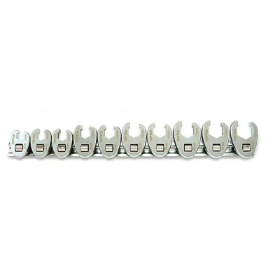 Afbeelding van Ringsleutelset TOPTUL 8Stk(10 11 12 13 14 15 16 17 18 19mm) 3/8 Ratschen