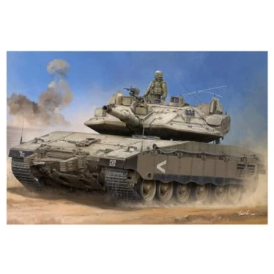 Afbeelding van Hobby Boss 084523 1/35 IDF Merkava Mk IV met Trophy modelbouwset, verschillende