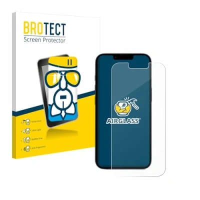 Afbeelding van BROTECT Screenprotector voor Apple iPhone 16e Folie Beschermfolie Beschermglas transparant