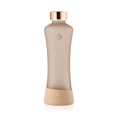Afbeelding van Waterfles Koper Ginger 550ml Glas Equa Esprit Squeeze 7,7 X 24 Cm