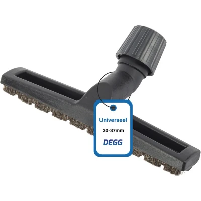 Afbeelding van DEGG Stofzuigermond universeel 30 tot 37mm parket borstel stofzuigerborstel univereel geschikt voor Miele, Philips, AEG, Electrolux, Nilfisk, Rowenta etc. Premium kwaliteit