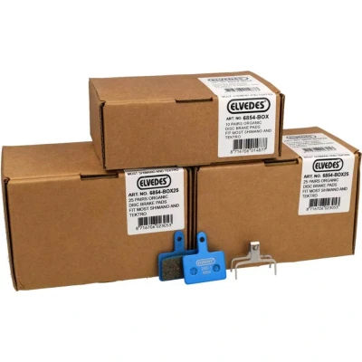 Afbeelding van Elvedes schijfremblok shimano 525 organic doos (60)