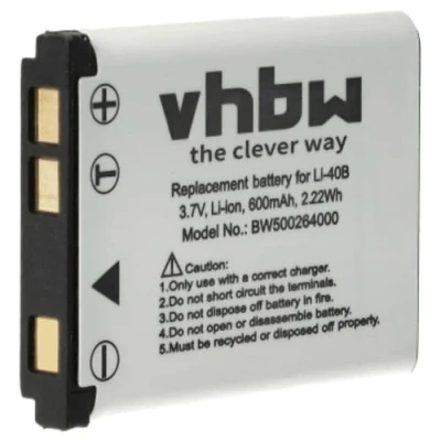 Afbeelding van vhbw Batterij compatibel met Fuji/Fujifilm NP 45 / 45A (500mAh, 3,6V, Li Ion)