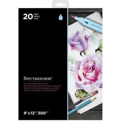 Afbeelding van Spectrum Noir Premium aquarel tekenblok 9&quot;x12&quot; (22.9x30.5 cm)