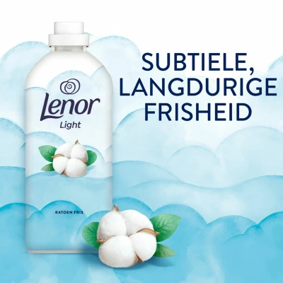 Afbeelding van Lenor Wasverzachter Katoen Fris 55 Wasbeurten 1155 ml