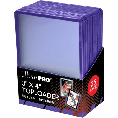 Afbeelding van Ultra Pro Toploaders: Purple (25 stuks)