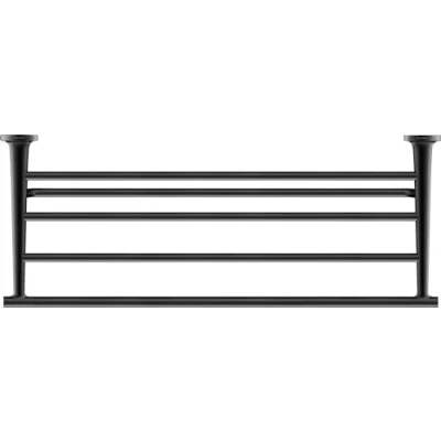 Afbeelding van Duravit Starck T handdoekrek 61x23.2cm mat zwart