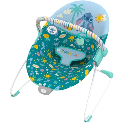 Afbeelding van Baby wipstoel Stitch Ohana Paradise Bright Starts vanaf 0 maanden