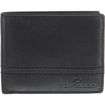 Afbeelding van TOM Tailor Ttjerrie Portemonnee, Heren, Maat: One Size, Black