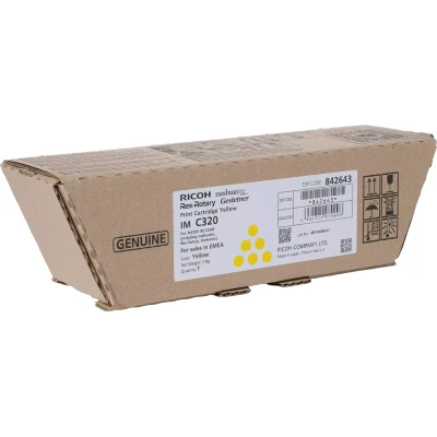 Afbeelding van Ricoh 842643 tonercartridge 1 stuk(s) Origineel Geel