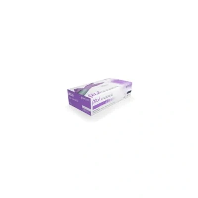 Afbeelding van Unigloves Nitriel handschoenen voor manicure en pedicure behandelingen kleur violet maat XL 100 stuks
